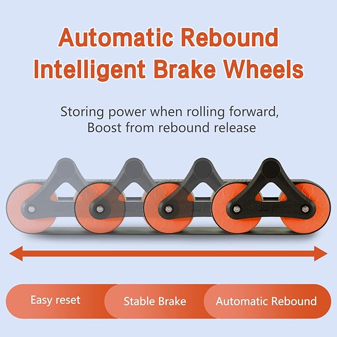 Automatic Rebound Abdominal Wheel