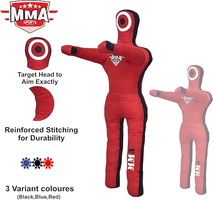 Sports Brazilian JIU Jitsu Grappling Submission Throwing Dummy Punching Heavy Bag Kick Boxing Dummies UNFILLED