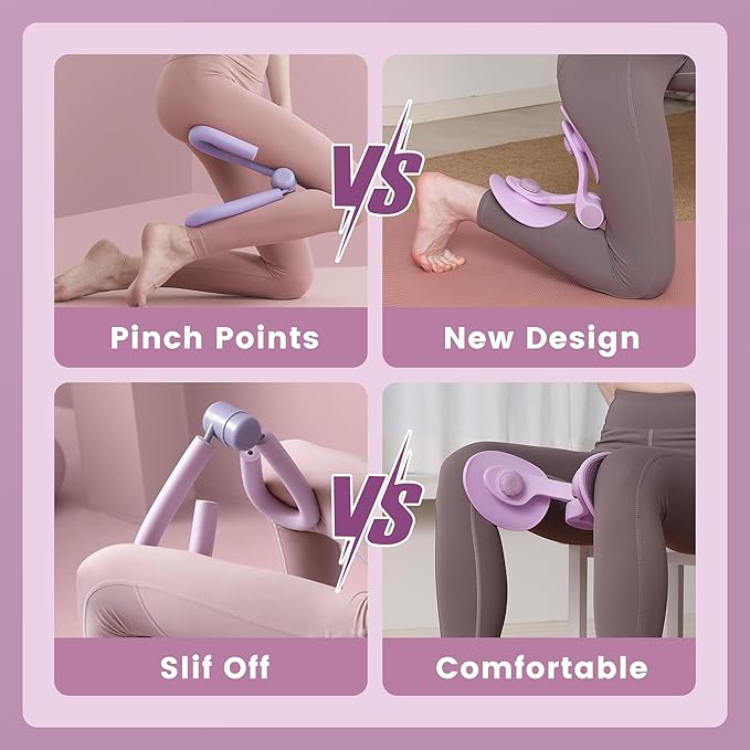 Thigh Master Thigh Exerciser,Thigh Toner,Inner Thigh Exercise Equipment,Kegel 26 Pounds