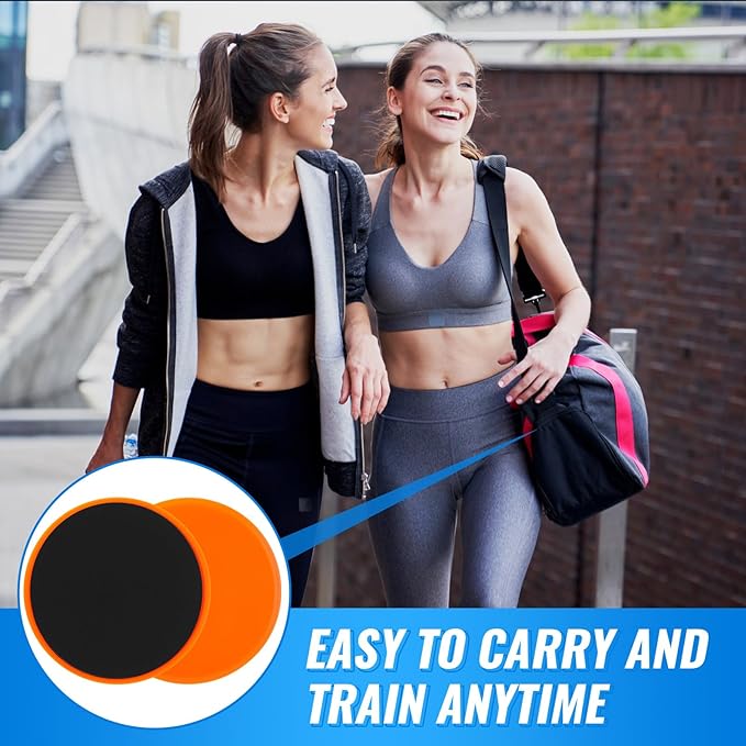 Wettarn 24 Pcs Core Sliders for Working Out