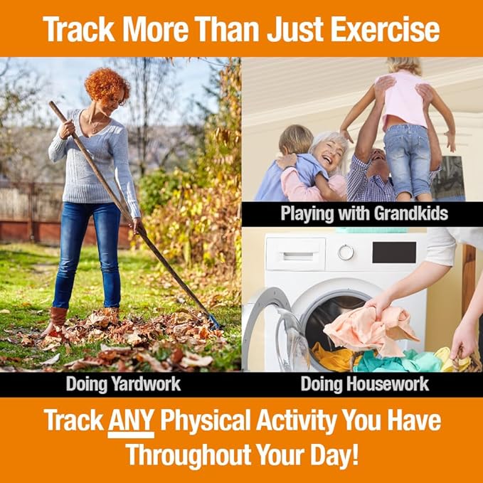 BUNDLE: 28 Day Fitness DVD plus Wellness Tracker for Women and Men 50-80+