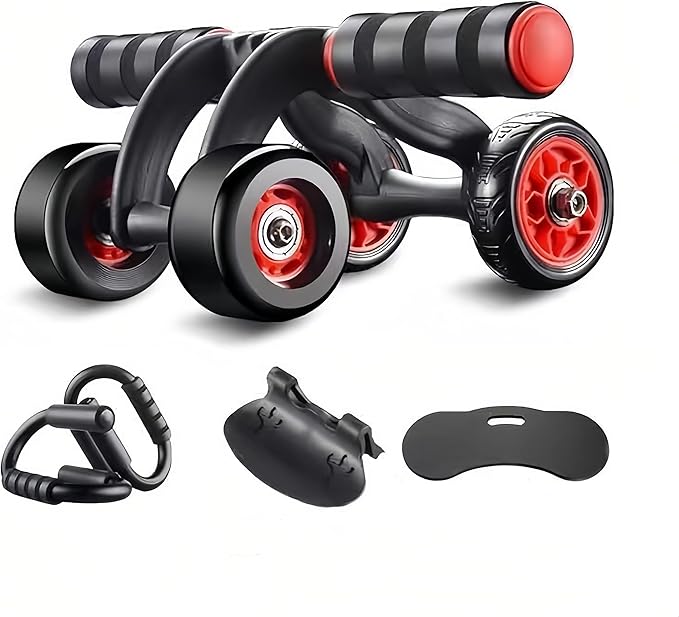 New automatic rebound fitness rollers