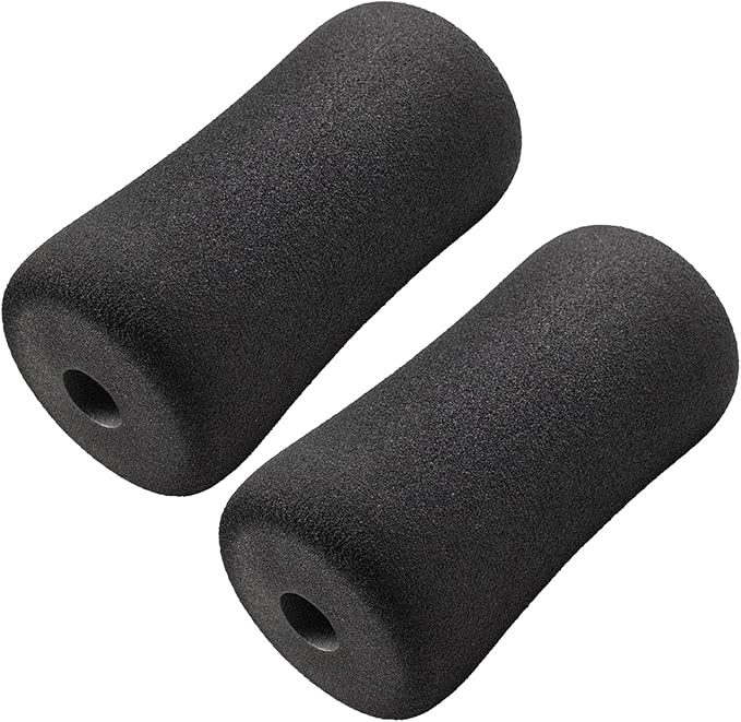 Foot Foam Padding(6.88 * 3.34 * 3.34 in), High Density Foam Pads on Exercise Equipment Tubes for Home Gym Equipment, Tube Foam Cover on Leg Extension, Leg Curl, Marcy Smith Cage Machine