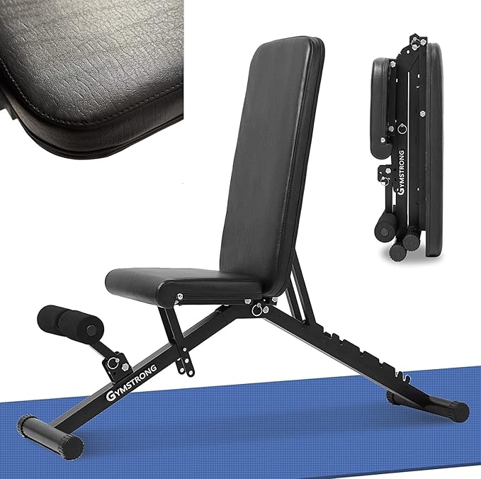 Weight Bench for Home Gym Exercise Workout Equipment 90 Degree