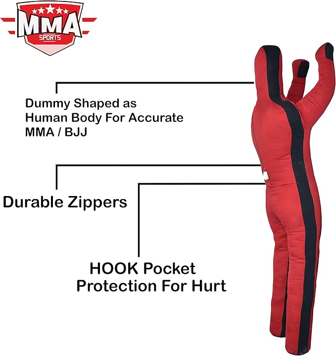 Sports Brazilian JIU Jitsu Grappling Submission Throwing Dummy Punching Heavy Bag Kick Boxing Dummies UNFILLED