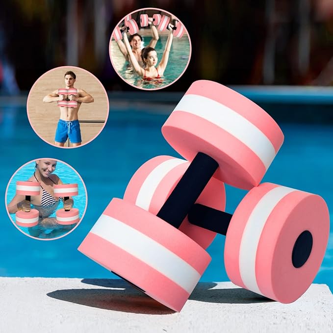 Aquatic Dumbells Set of 2 Water Dumbells Pool