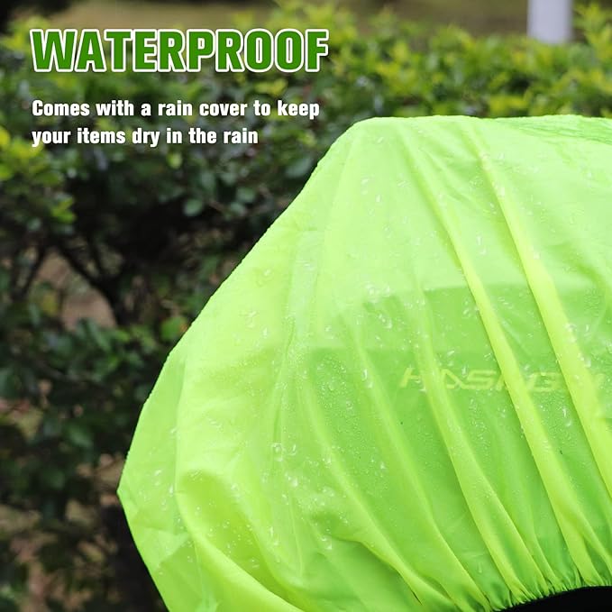 Bike Bag,Bicycle Bag,Bike Rack Bag,35L Capacity,Waterproof,Bike Trunk Storage Travel Bag Panniers for Rear Rack