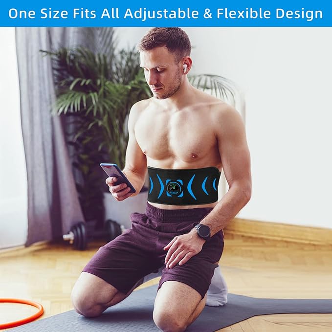 ABS Stimulator, Abdominal Toning Belt Portable Muscle Toner