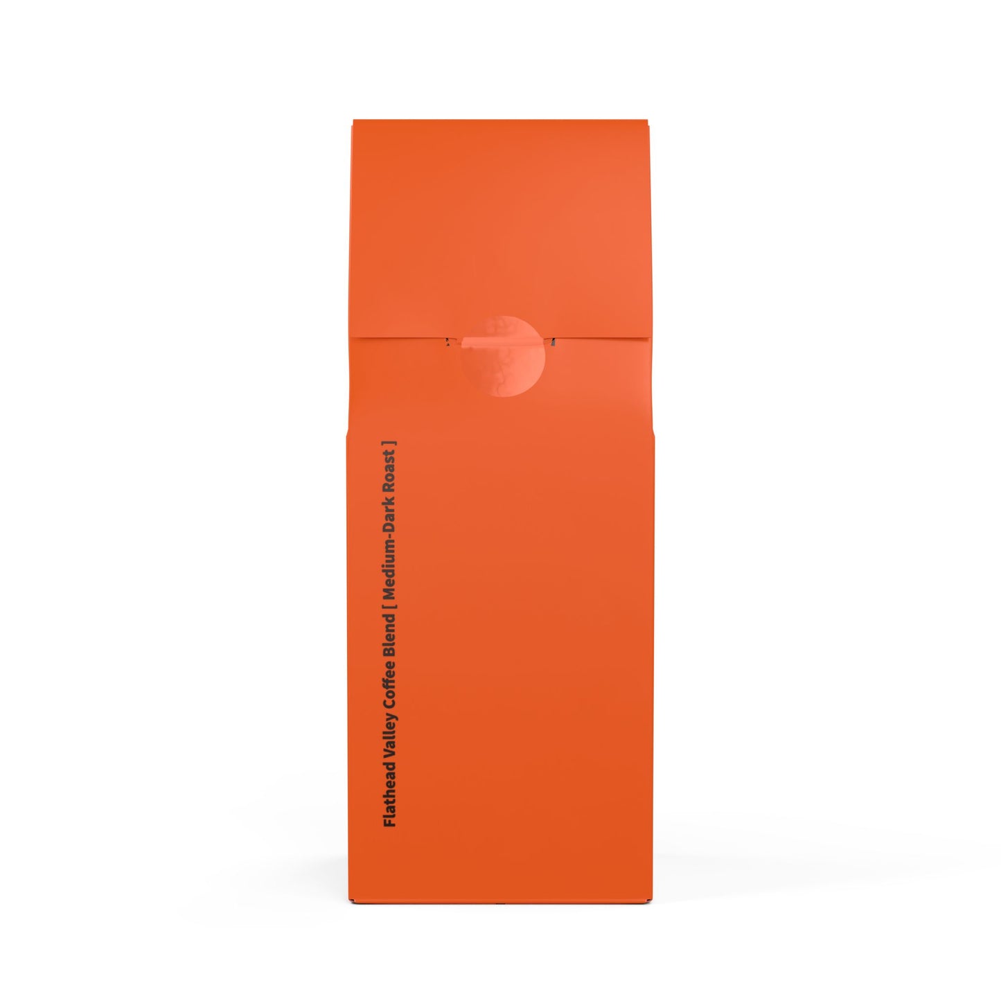 HBS, Flathead Valley Coffee Blend (Medium-Dark Roast), Tangerine Package