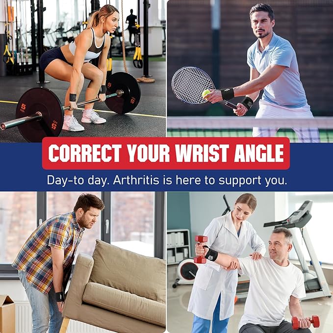 Wrist Wraps for Weightlifting-21" Lifting Wrist Straps for Weightlifting,Weight Lifting Wrist Wraps with Thumb Loop,Breathable Wrist Brace, Avoid Injury and Maximize Grip for Men & Women Powerliftin