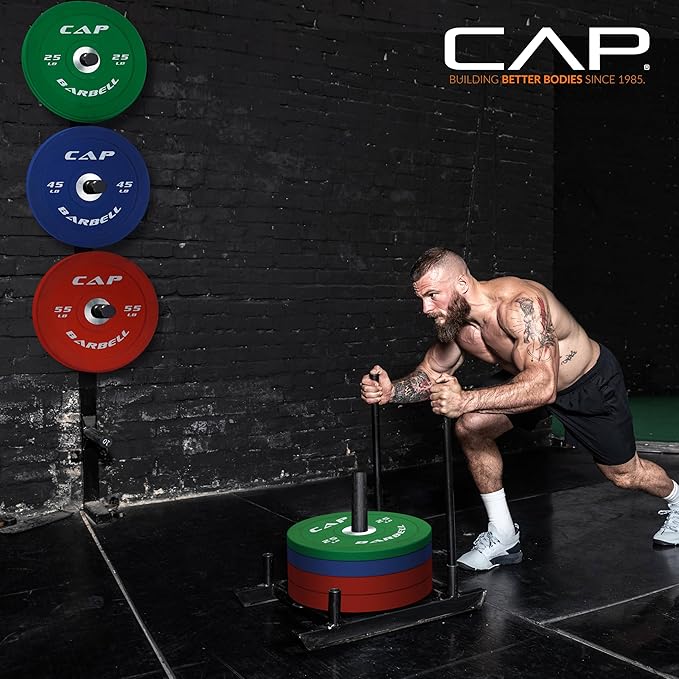 CAP Barbell Rubber Olympic Bumper Plate