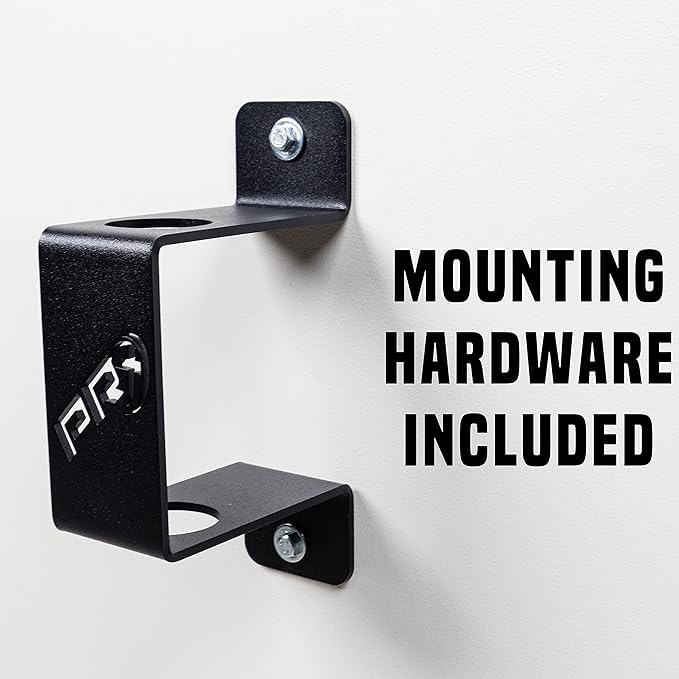 PRx Performance Specialty Bar Storage Rack Safety Squat Weight Barbell Holder USA Made Wall Mounted Space Saving Home Garage Gym Fitness Workout Equipment