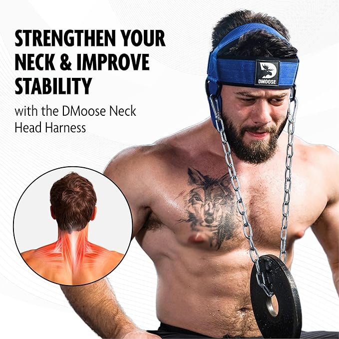 DMoose Fitness Neck Harness 30" Heavy
