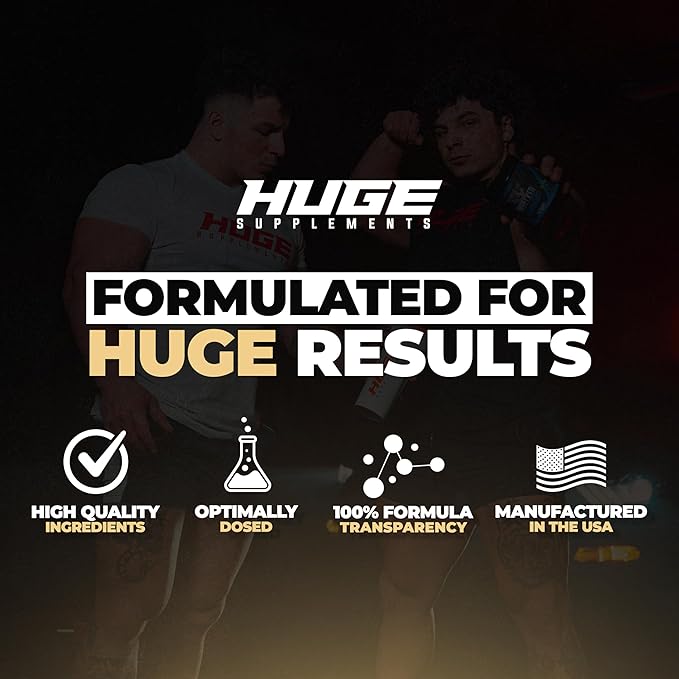Huge Whey, Protein Powder for Muscle Gain, 25g Protein, 12g EAAs, Supports Muscle Growth, Performance & Recovery (Vanilla Milkshake, 30 Servings)