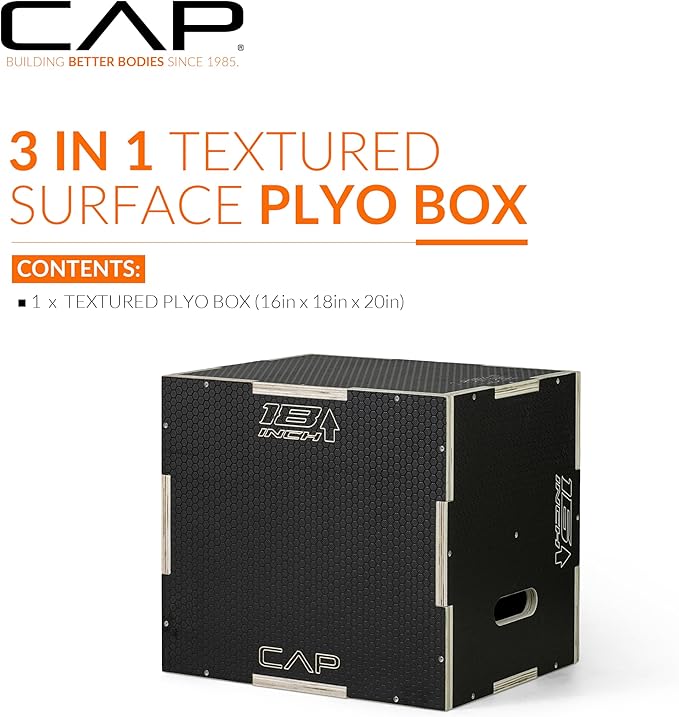 CAP Barbell 3-in-1 Plyometric Box