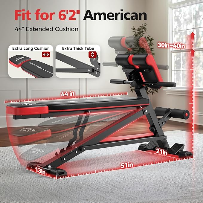 FLYBIRD 4 in 1 Workout Bench