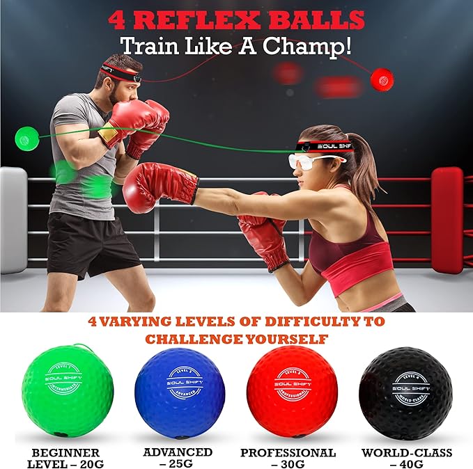 Soul Shift - Upgraded 4 X Boxing Reflex 2 x