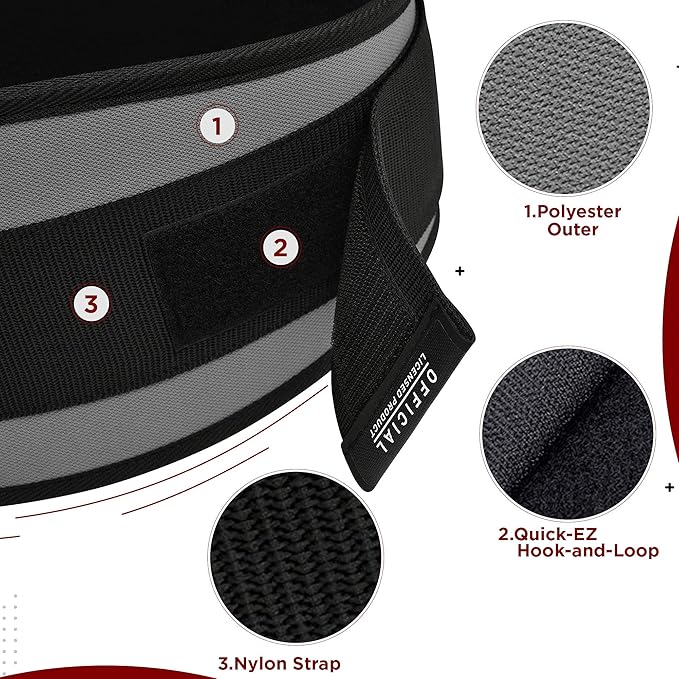 RDX Weight Lifting Belt AUTO LOCK 6.5” Padded