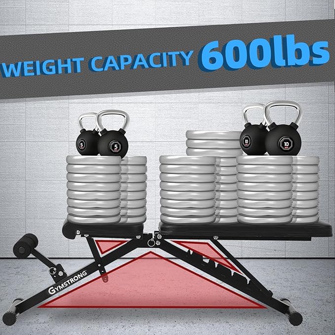 Weight Bench for Home Gym Exercise Workout Equipment 90 Degree