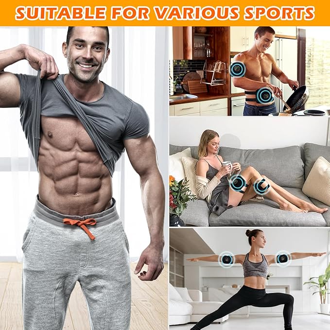 ABS Stimulator Muscle Toner Flex Fitness Belt
