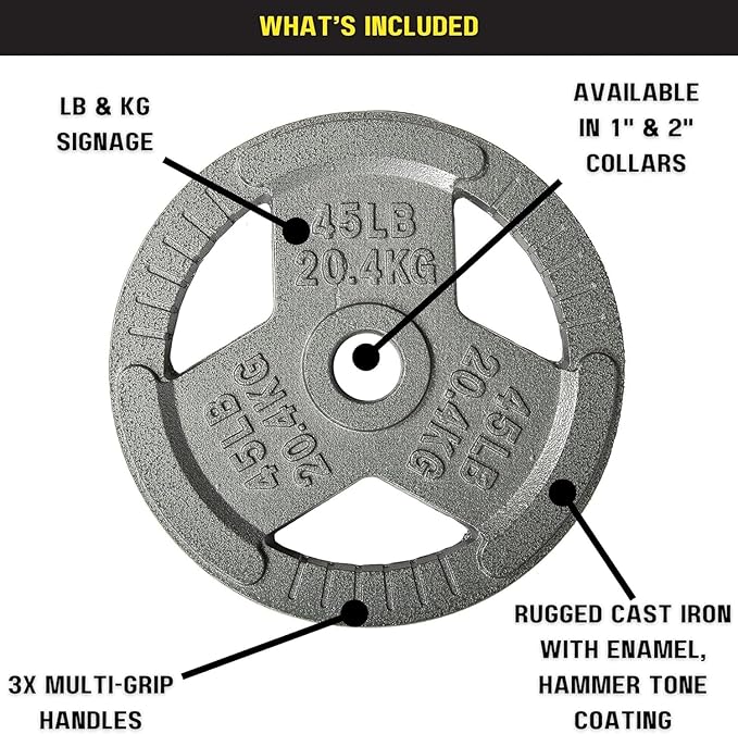 HulkFit 1 inch and 2 inch Cast Iron