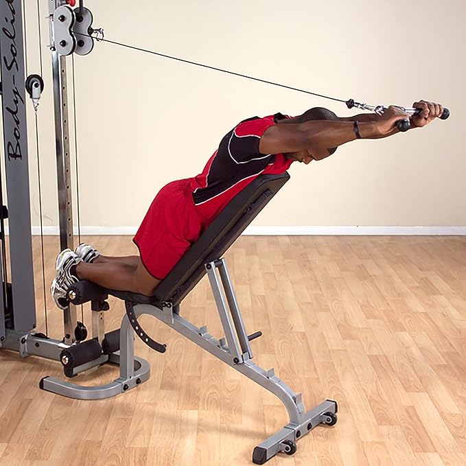 Body-Solid Tools (MB507RG) Pro-Grip V-Bar for Home Gym