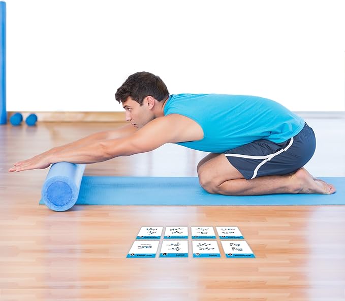 NewMe Fitness Foam Roller Workout Cards