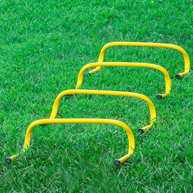 Trademark Innovations 6" Flat Speed Training Hurdles