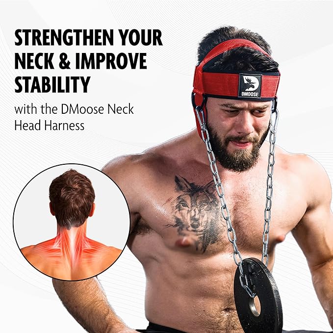 DMoose Fitness Neck Harness 30" Heavy