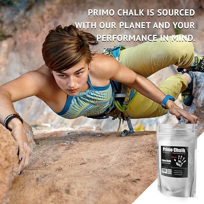 Stop ruining Your Hands, The Way Climbing and Lifting Chalk Should be. Switch to Primo Gym Chalk and Experience The Difference for Yourself.
