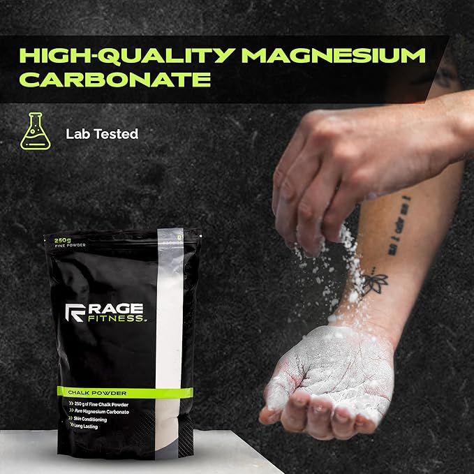 Gym Chalk | Magnesium Carbonate Athletic Chalk for Excellent Grip - Gym Workout Grip Chalk for Weightlifting & Gymnastics.