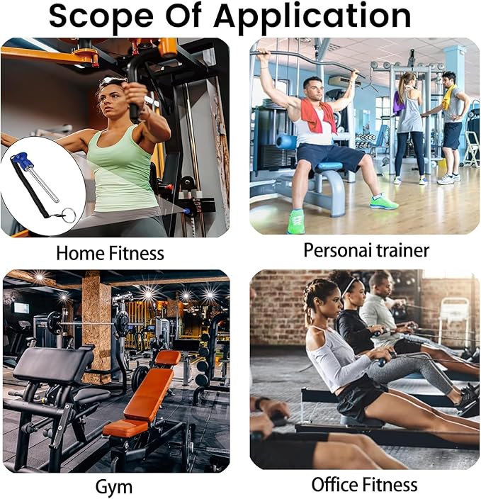 Weight Stack Pin,Magnetic Weight Pin,Diameter 4 Inch Solid Aluminum Alloy Universal Gym Pin Weight Machine Pin for Home Gym Exercise Machine Accessories(2pcs)