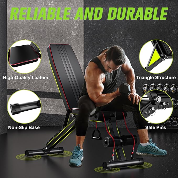 Adjustable Weight Bench 660 LBS