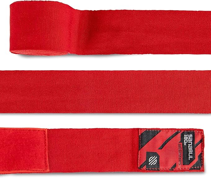 Sanabul Elastic 180 inch Boxing Hand Wraps for Boxing Gloves Muay Thai Kickboxing MMA Wraps for Men & Women