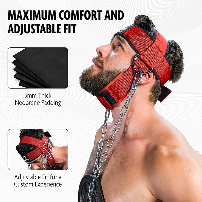 DMoose Fitness Neck Harness 30" Heavy