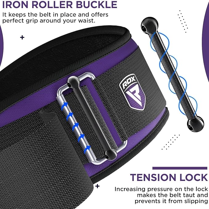 RDX Weight Lifting Belt AUTO LOCK 6.5” Padded