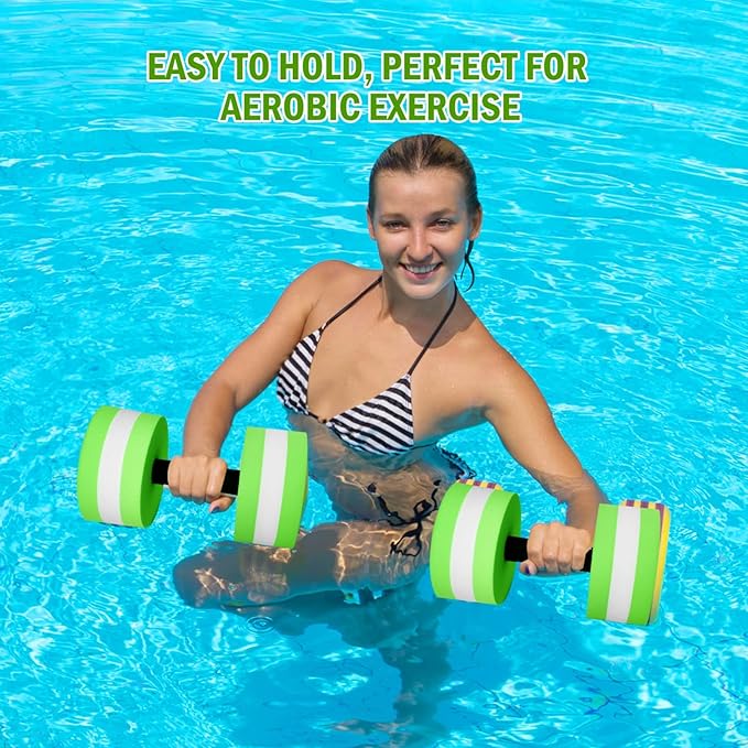 Aquatic Dumbells Set of 2 Water Dumbells Pool