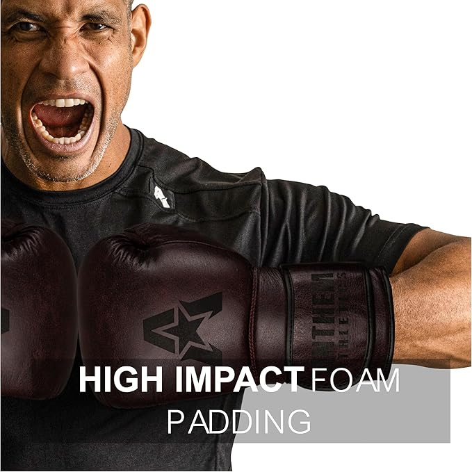 Anthem Athletics Stormbringer Full Grain Leather Boxing Gloves Men Women Muay Thai Gloves 12 oz 14 oz or 16 oz Boxing Gloves