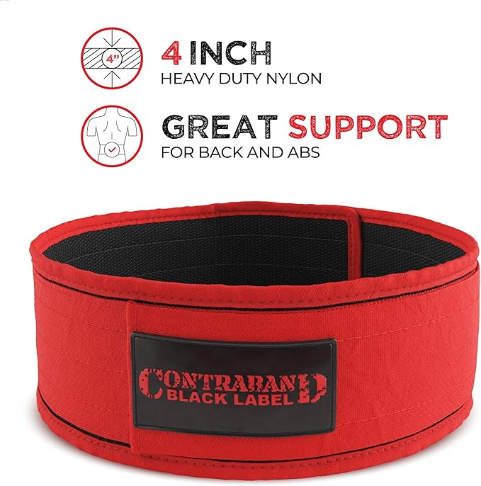 Contraband Black Label 4010 4 Inch Nylon Weight