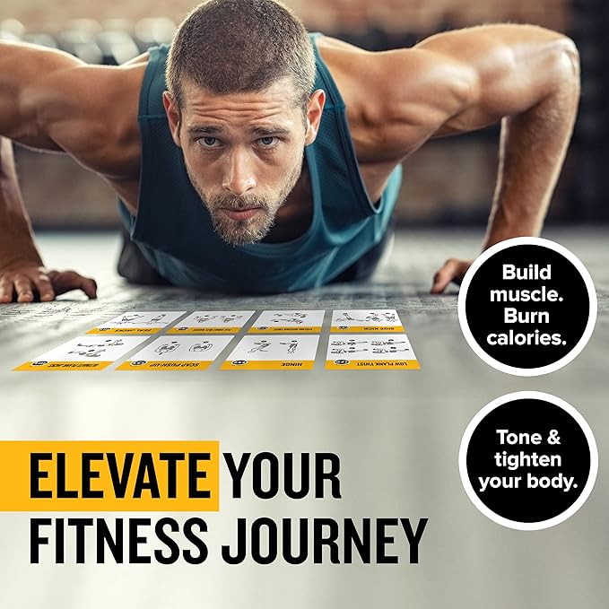 NewMe Fitness Bodyweight Workout Cards 3)
