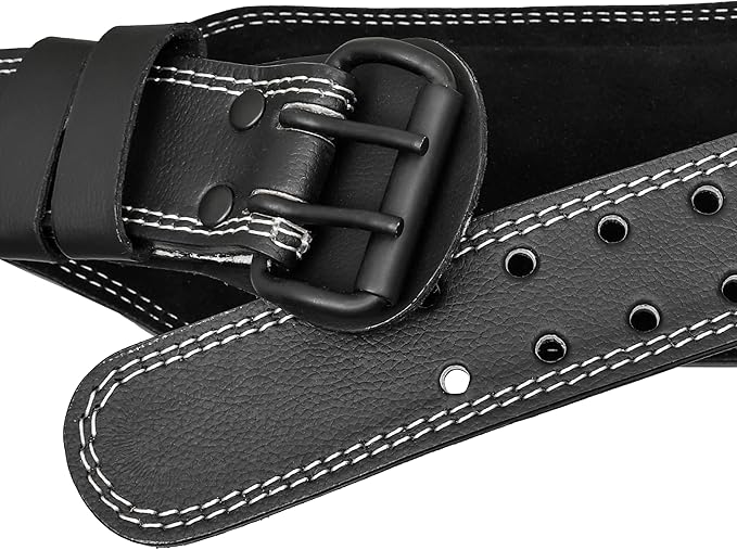 Weight Lifting Belt Genuine Leather 6 Inches Wide