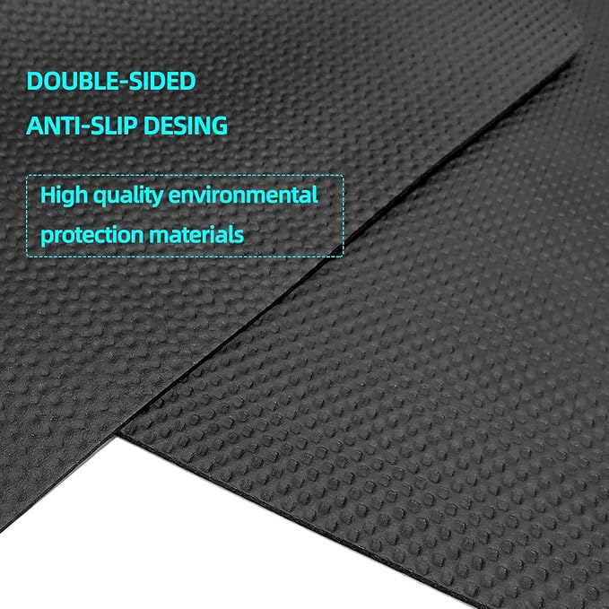 Exercise Equipment Mat - Treadmill Mat 60" X 30")
