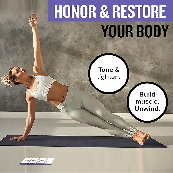 NewMe Fitness Yoga Pose Workout Cards
