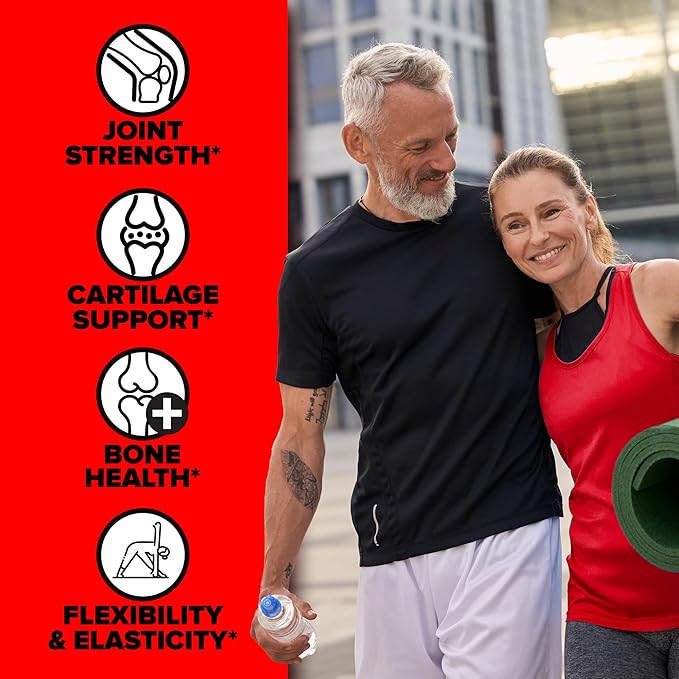 Labrada Nutrition Elastijoint, Fruit Punch. Glucosamine Joint Support Supplement Powder for Men & Women, Joint Pain Relief & Bone Health Supplement with MSM, Glucosamine Chondroitin MSM - Gluten-Free