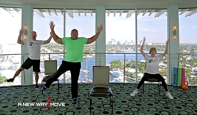 Exercise for Seniors DVD Collection- 6 Total Body Workouts + 10 Balance Workouts + Resistance Band + 3 Bonus Senior Exercise Gifts- Easy to Follow. Fun to do! Exercise videos for seniors you will love