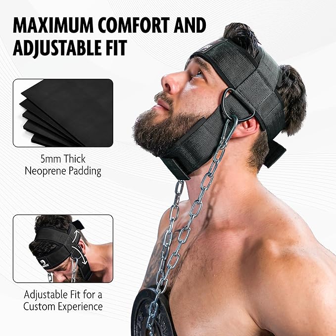 DMoose Fitness Neck Harness 30" Heavy