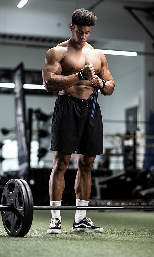 Fitgriff® Lifting Wrist Straps for Weightlifting, Gym, Deadlift, Workout (Made of Premium Cotton & Padded) - Men & Women