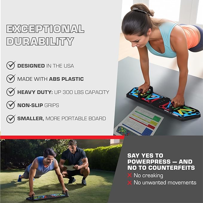 Push Up Board – Foldable Push Up Board 30+ Color