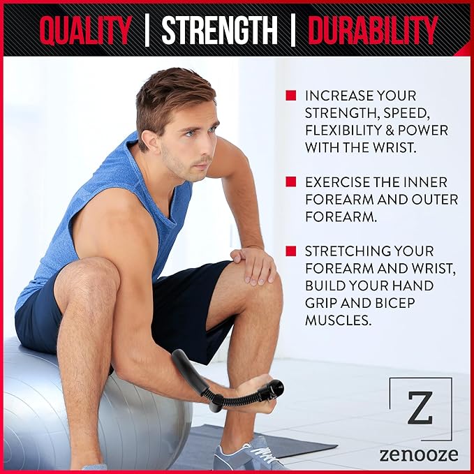 Wrist Strengthener - Adjustable Wrist Exerciser Strengthener