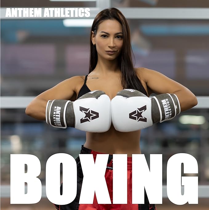 Anthem Athletics Stormbringer Full Grain Leather Boxing Gloves Men Women Muay Thai Gloves 12 oz 14 oz or 16 oz Boxing Gloves
